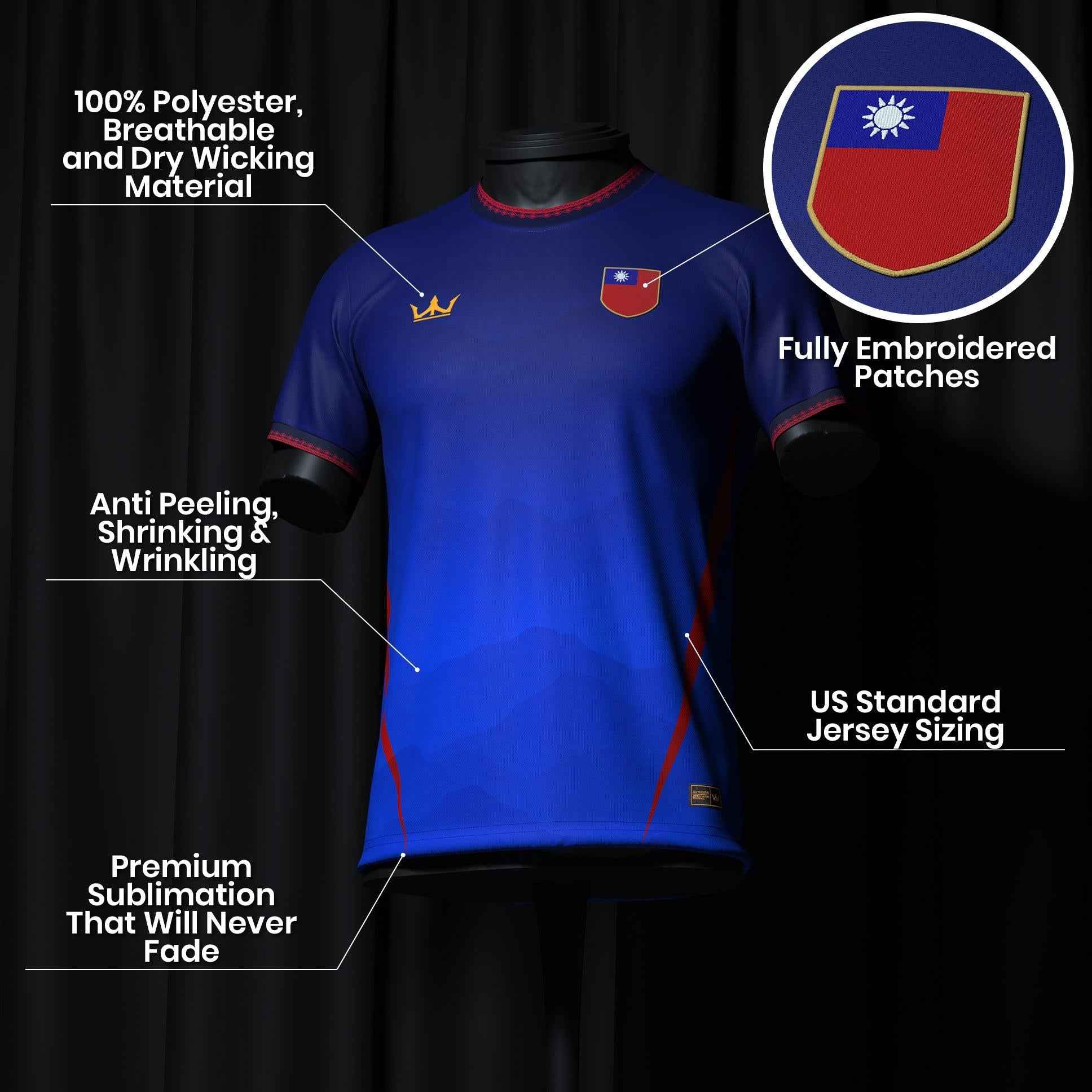 Custom Taiwan Custom Football Jersey