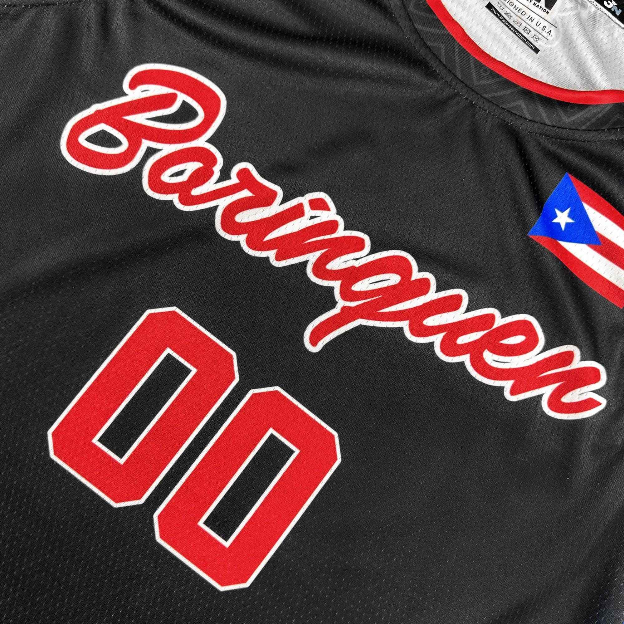 Custom Puerto Rico Heritage Custom Basketball Jersey