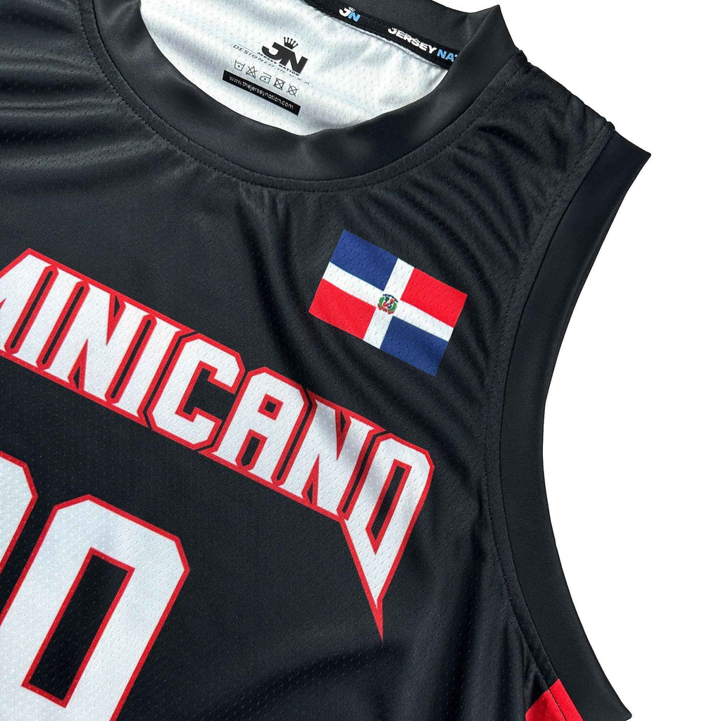 Custom Dominican Republic Heritage Custom Basketball Jersey
