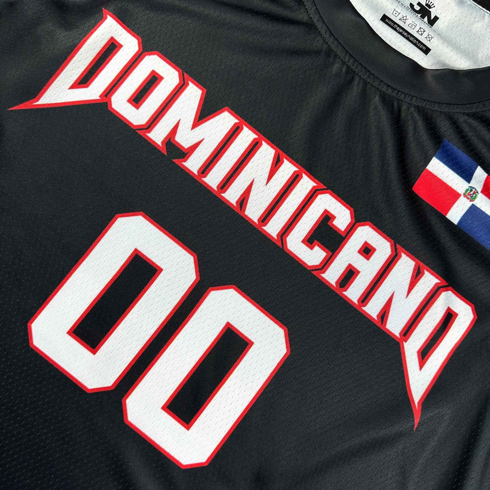 Custom Dominican Republic Heritage Custom Basketball Jersey