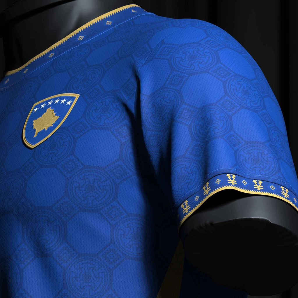 Custom Kosova Heritage Custom Football Jersey