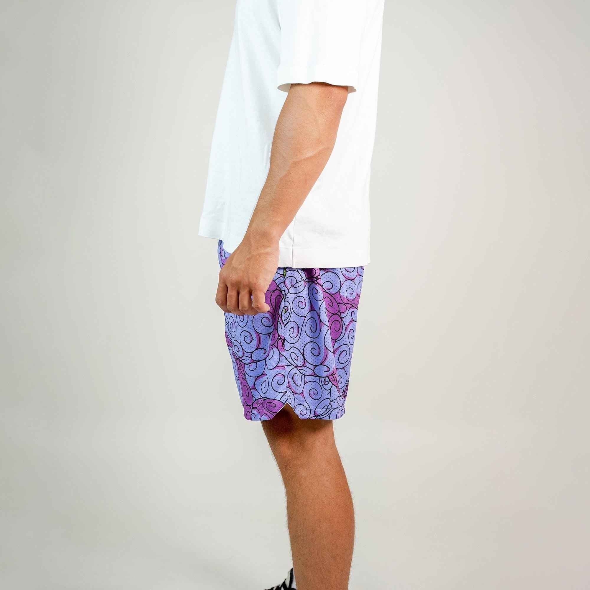 Custom Gum-Gum Mesh Shorts