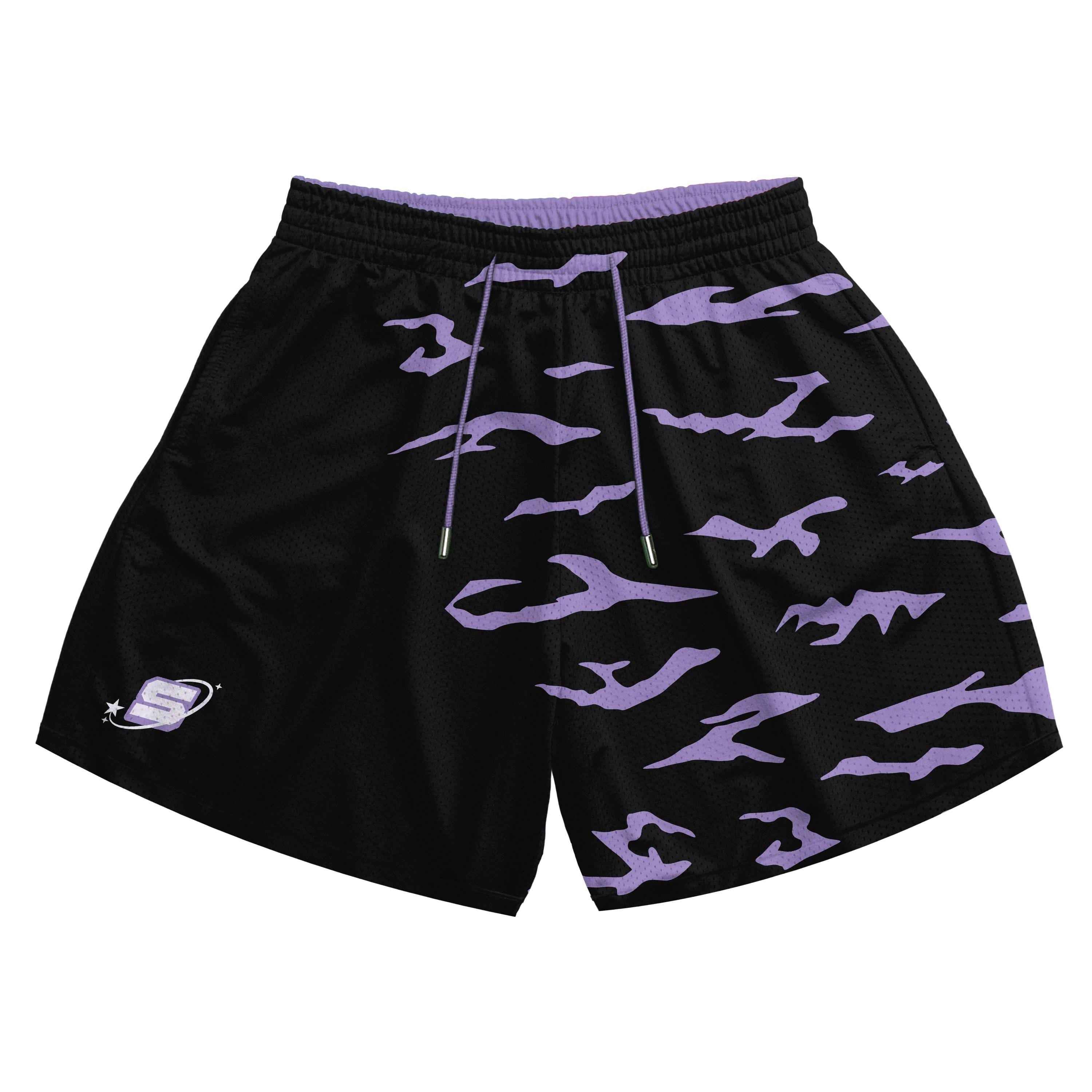 Custom Cursed Mark Mesh Shorts