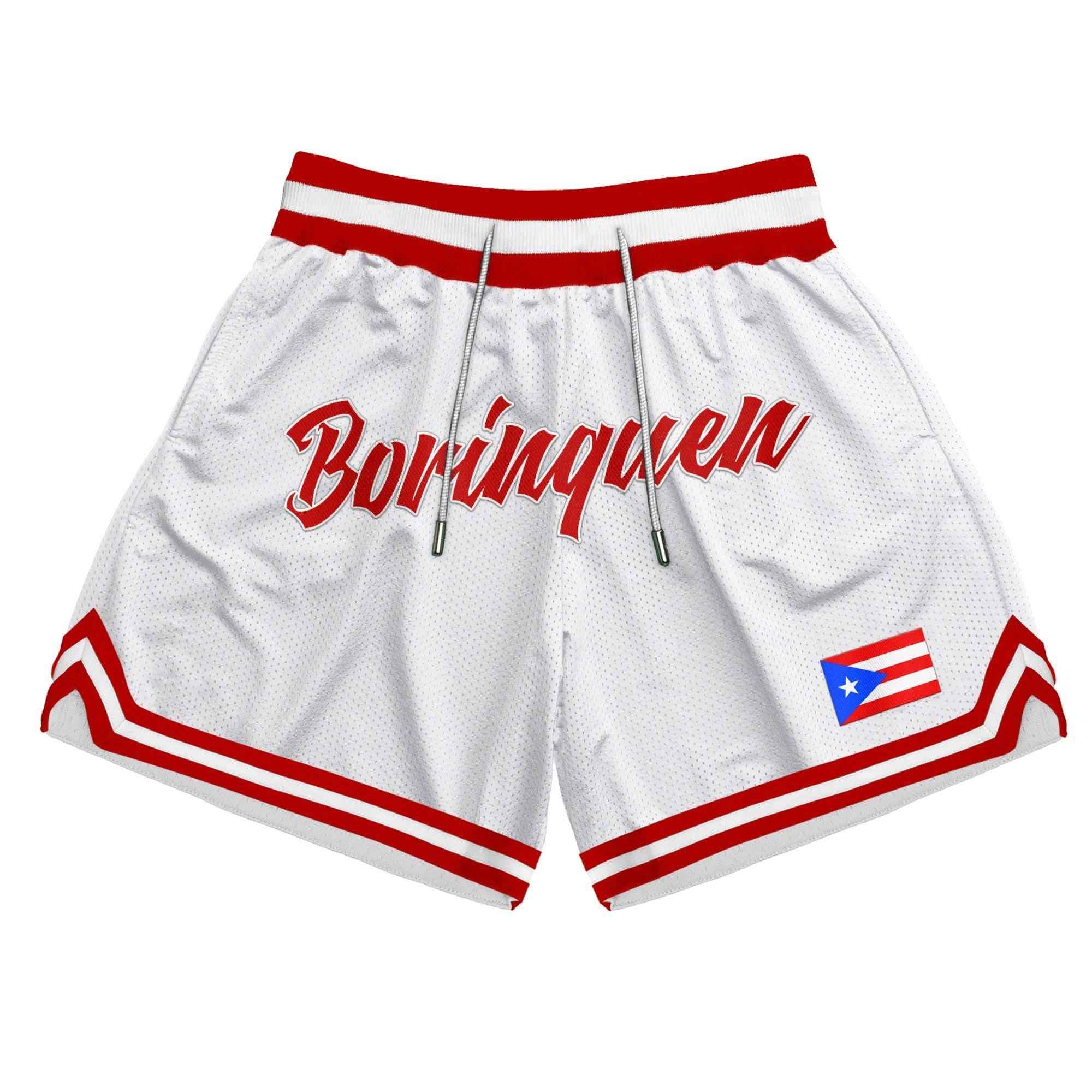 Custom Puerto Rico 'Borinquen' Heritage Basketball Shorts