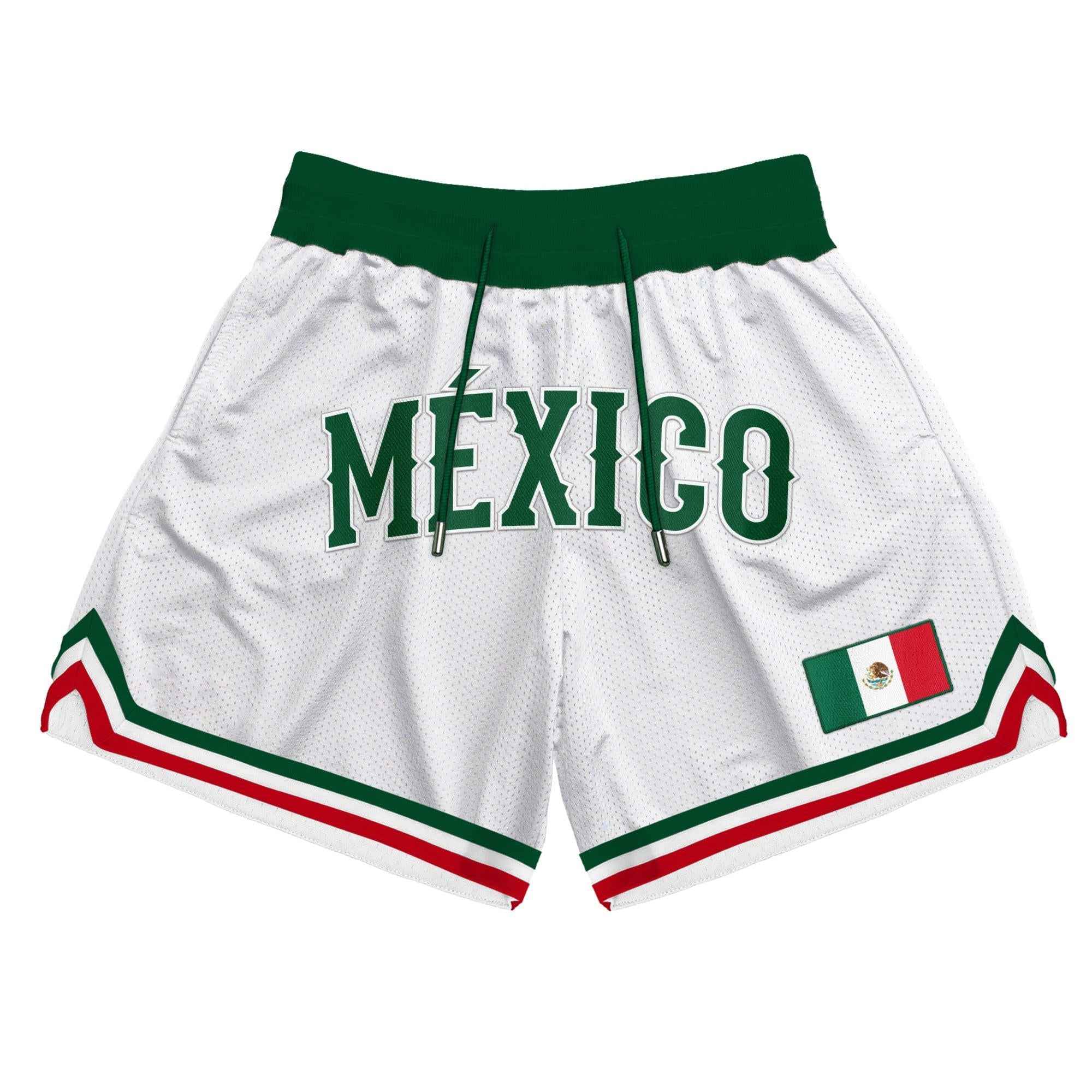 Custom Mexico Heritage Basketball Shorts