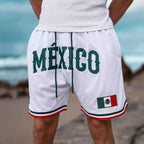 Custom Mexico Heritage Basketball Shorts