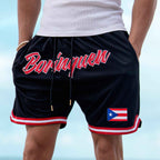 Custom Puerto Rico 'Borinquen' Heritage Basketball Shorts