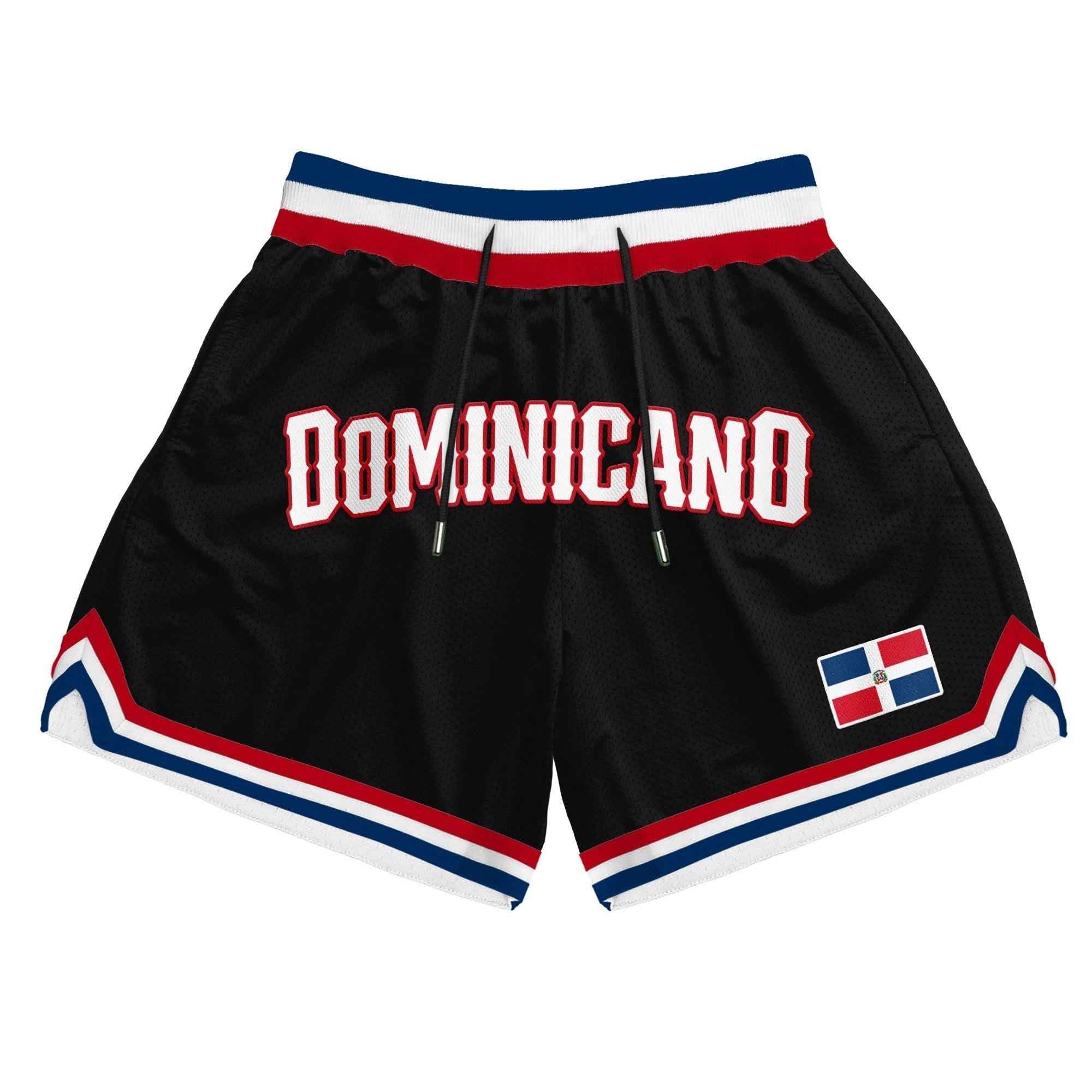 Custom Dominican Republic Heritage Basketball Shorts