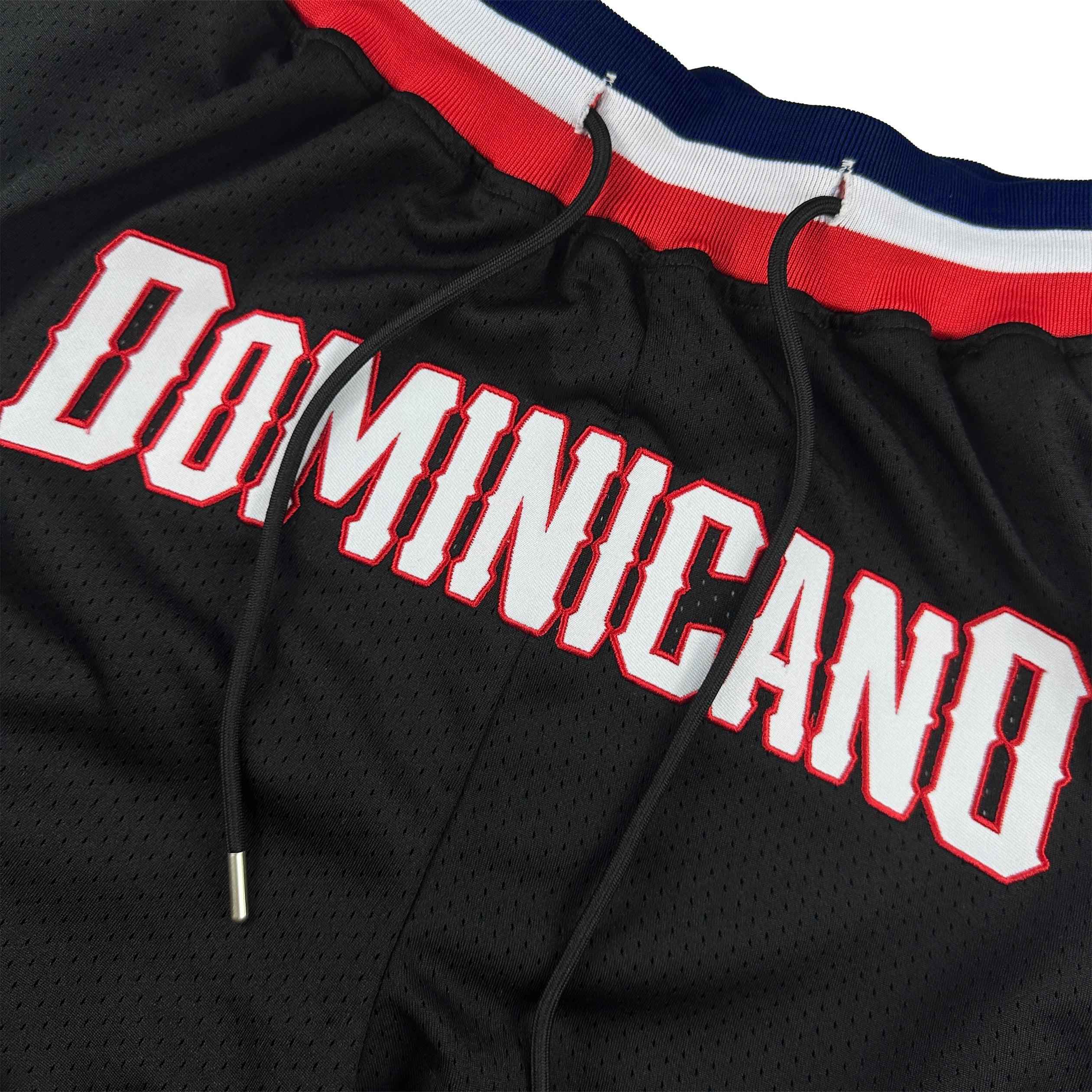 Custom Dominican Republic Heritage Basketball Shorts
