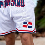 Custom Dominican Republic Heritage Basketball Shorts