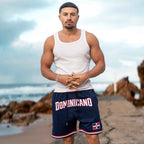Custom Dominican Republic Heritage Basketball Shorts