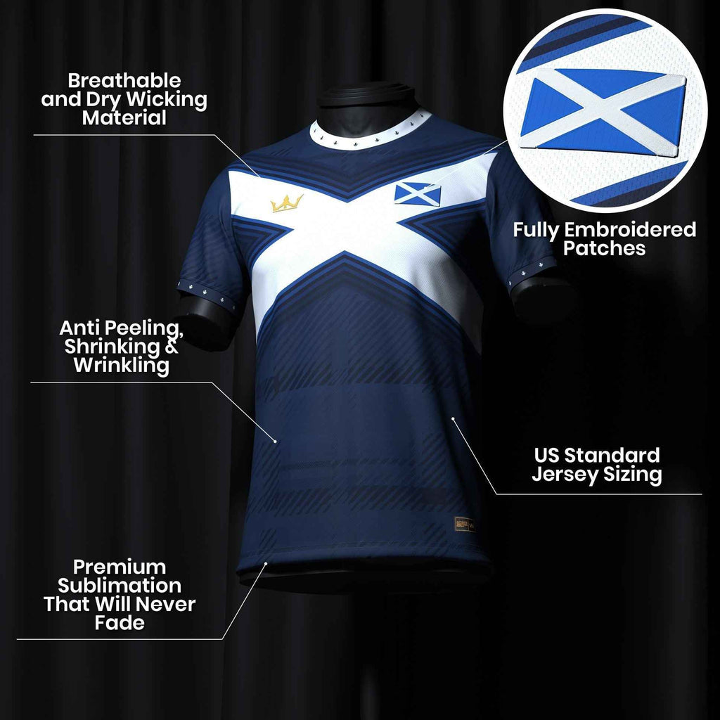 Custom Scotland Heritage Custom Football Jersey