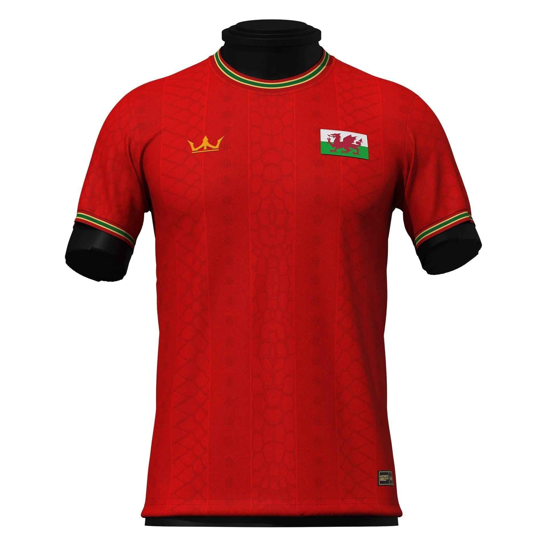 Custom Wales Heritage Custom Football Jersey
