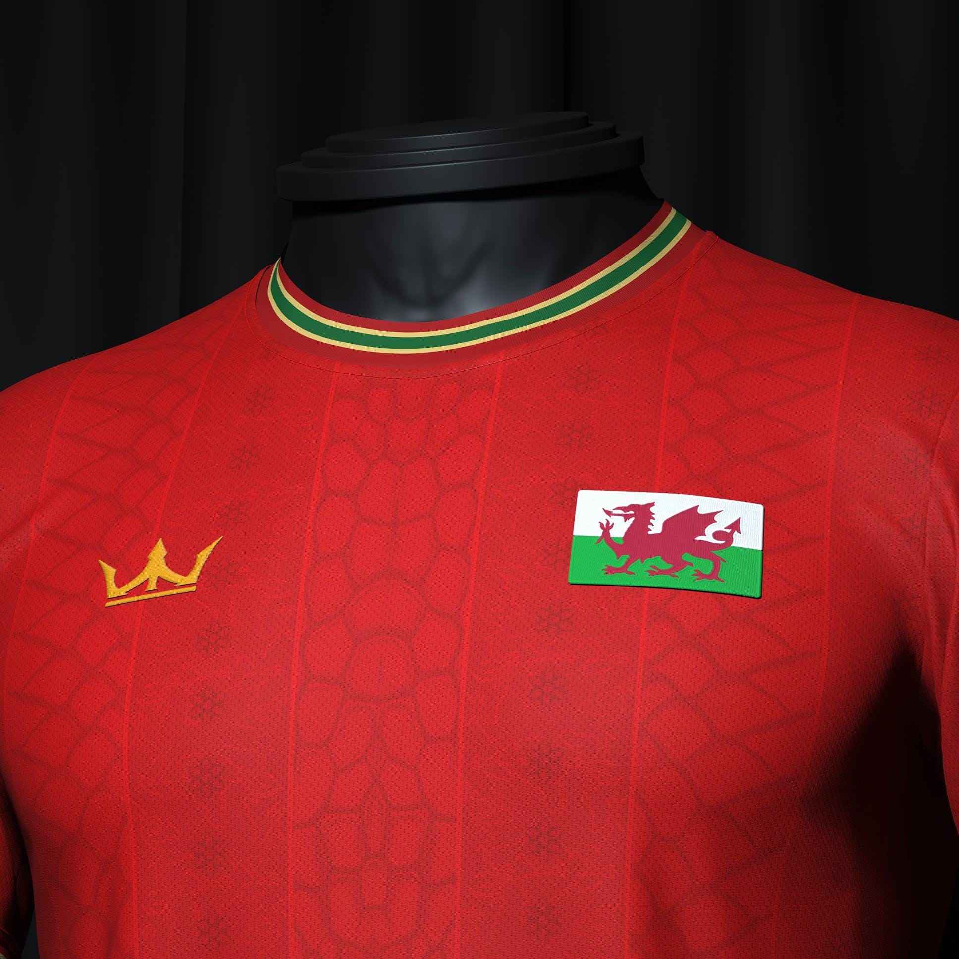 Custom Wales Heritage Custom Football Jersey