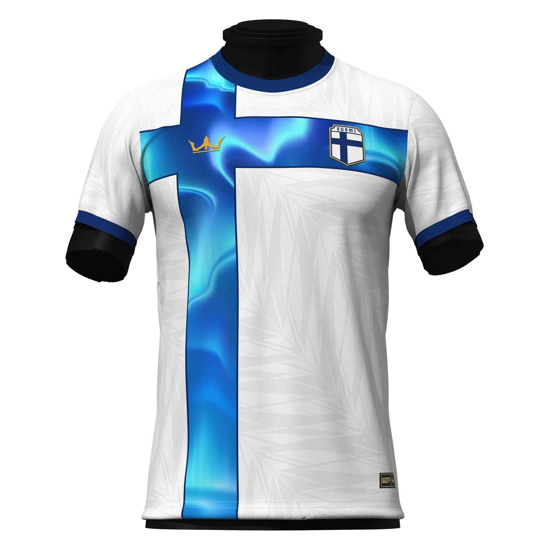 Custom Finland Heritage Custom Football Jersey