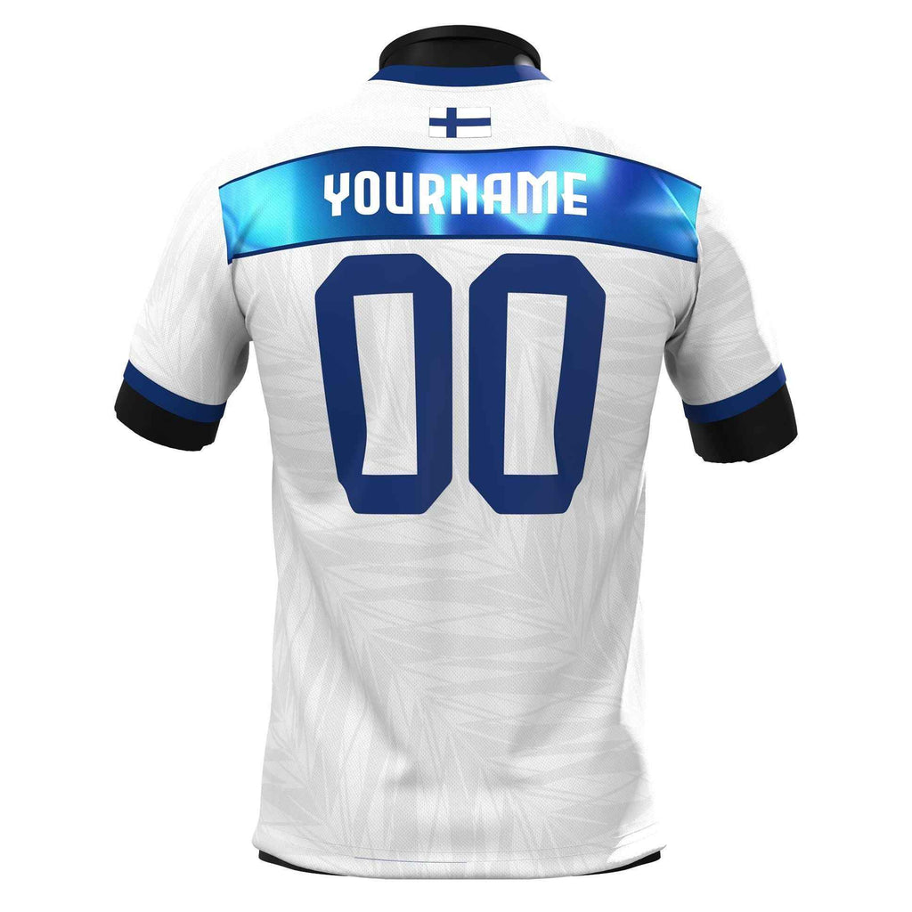 Custom Finland Heritage Custom Football Jersey