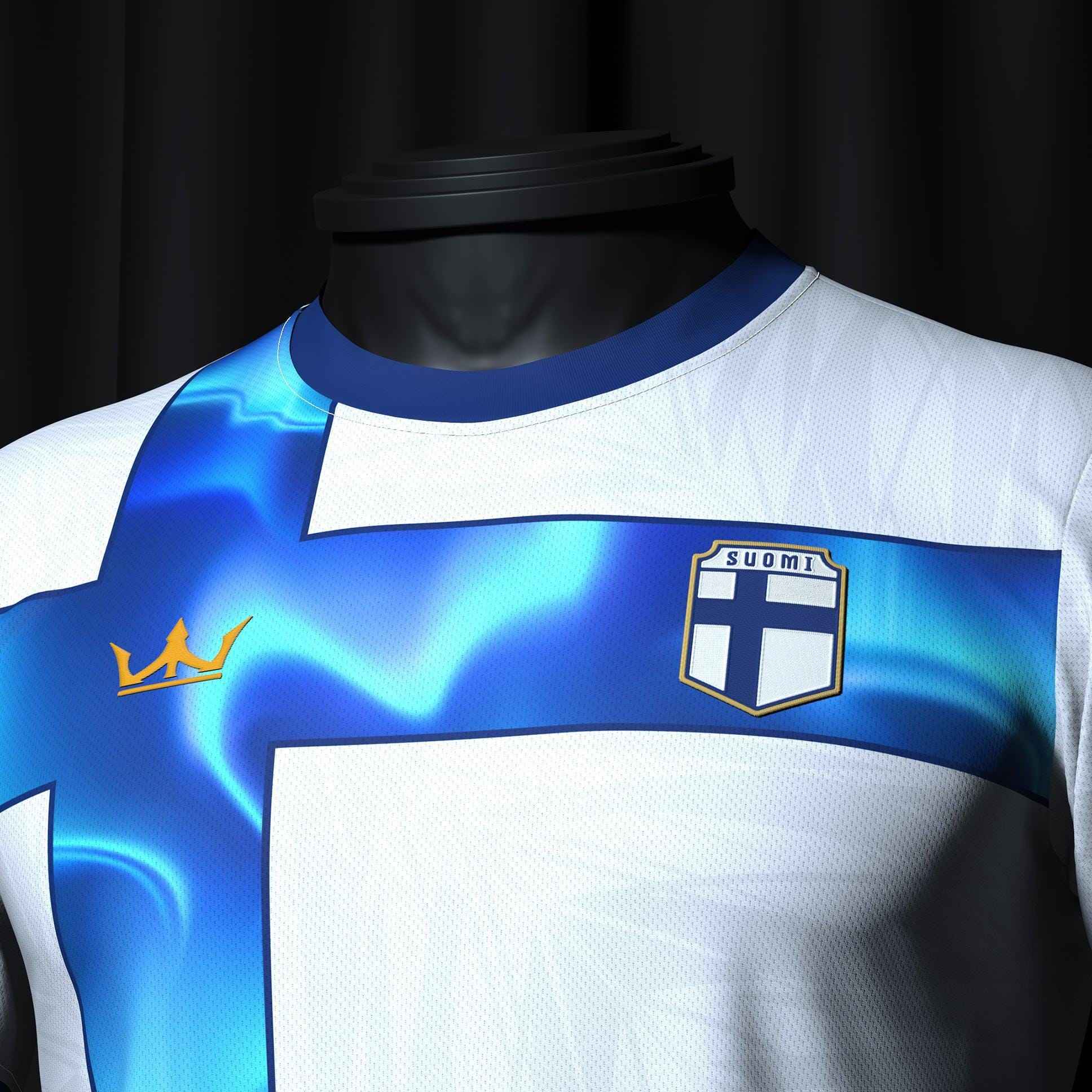 Custom Finland Heritage Custom Football Jersey