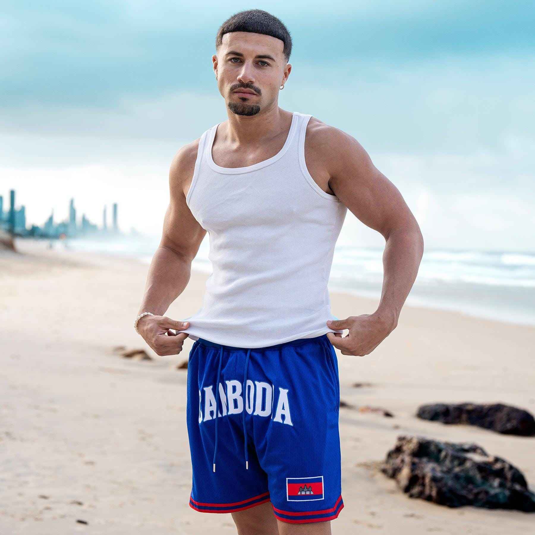 Custom Cambodia Heritage Basketball Shorts