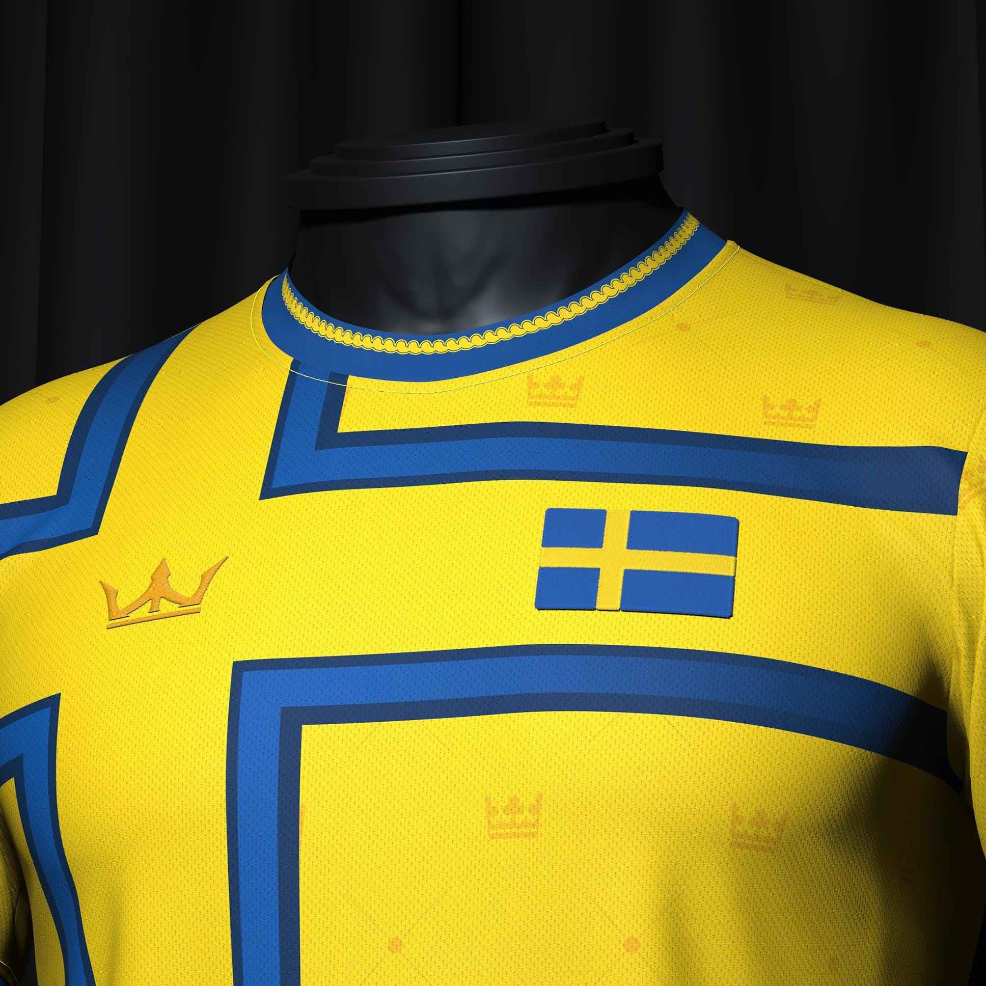Custom Sweden Heritage Custom Football Jersey