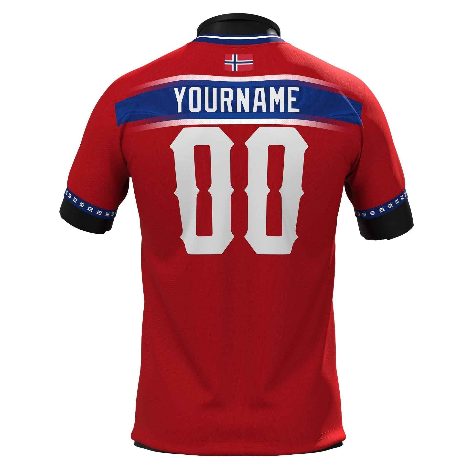 Custom Norway Heritage Custom Football Jersey