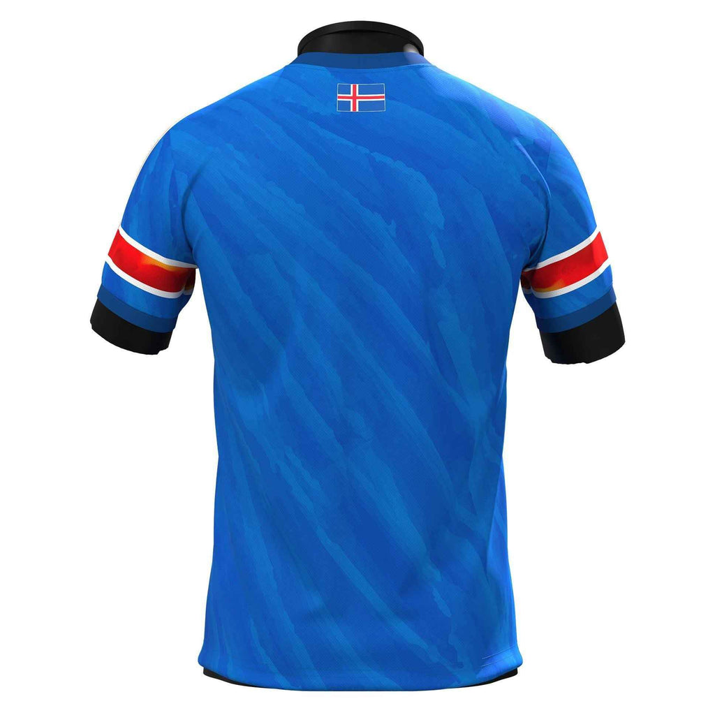 Custom Iceland Heritage Custom Football Jersey