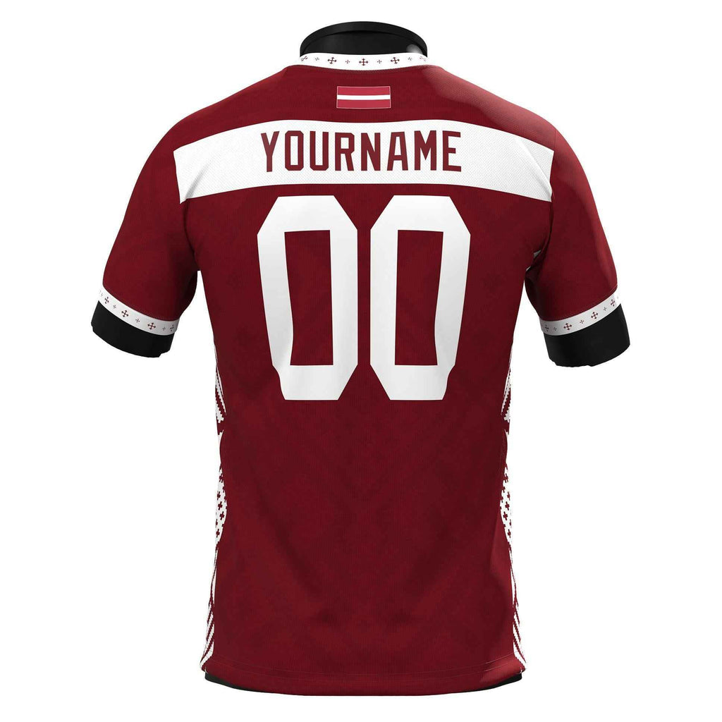 Custom Latvia Heritage Custom Football Jersey