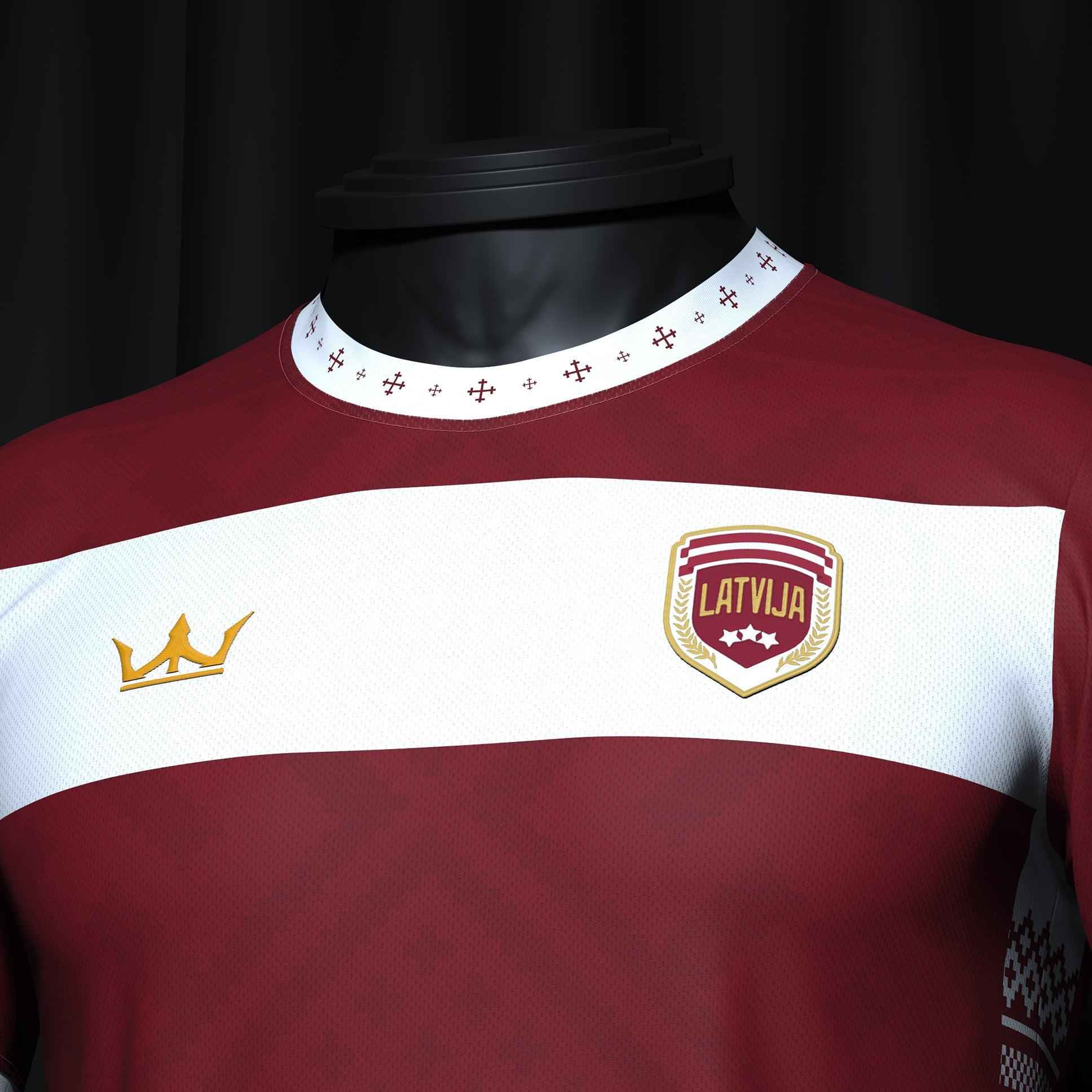 Custom Latvia Heritage Custom Football Jersey