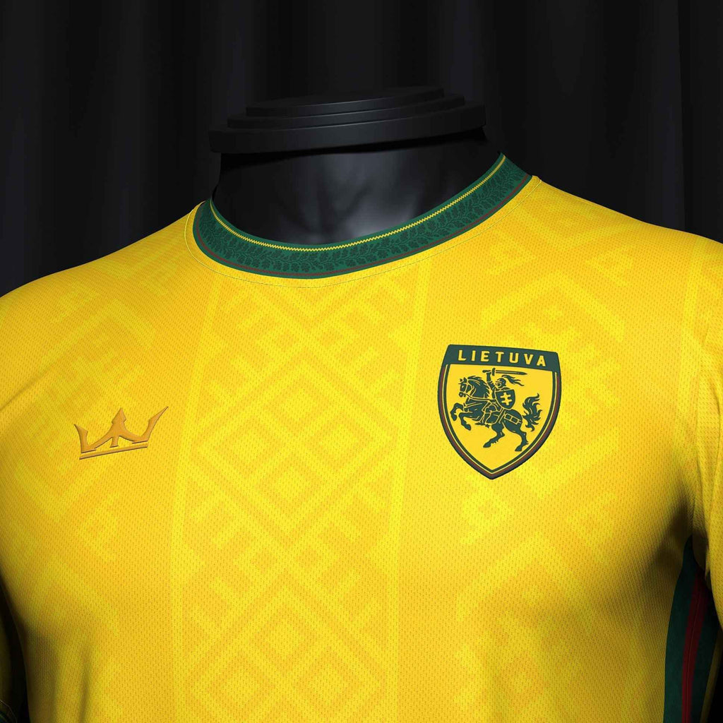 Custom Lithuania Heritage Custom Football Jersey