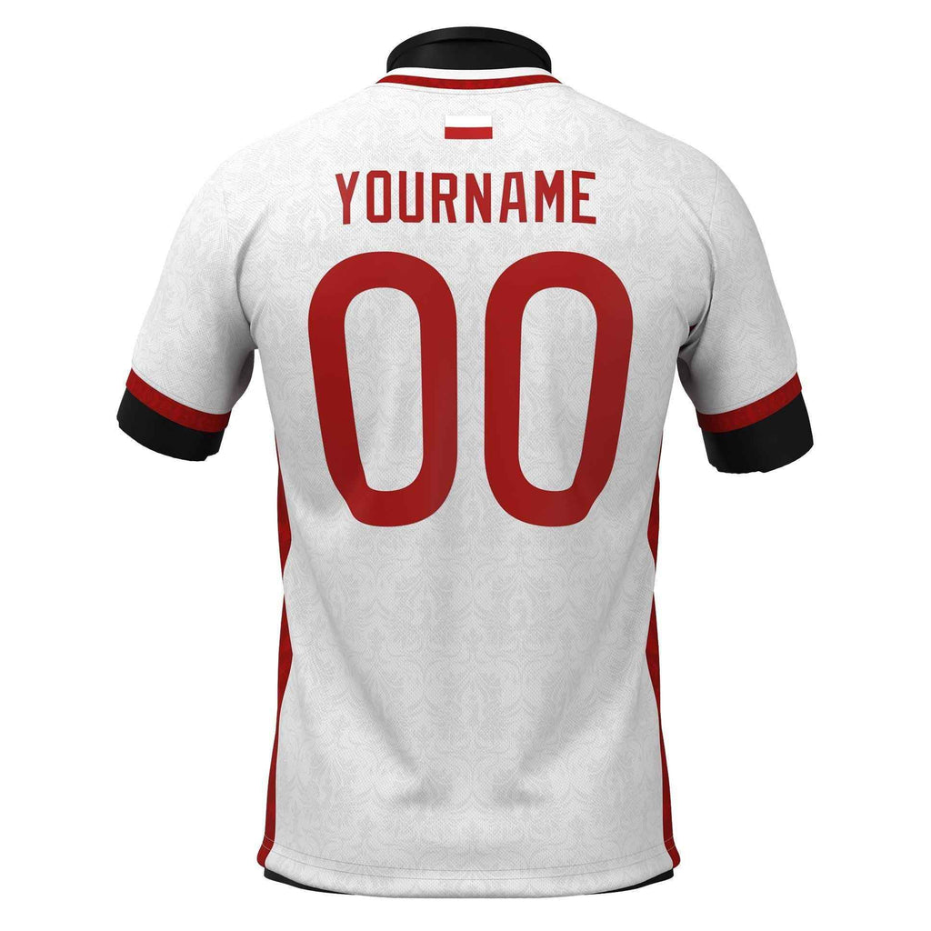 Custom Poland Heritage Custom Football Jersey