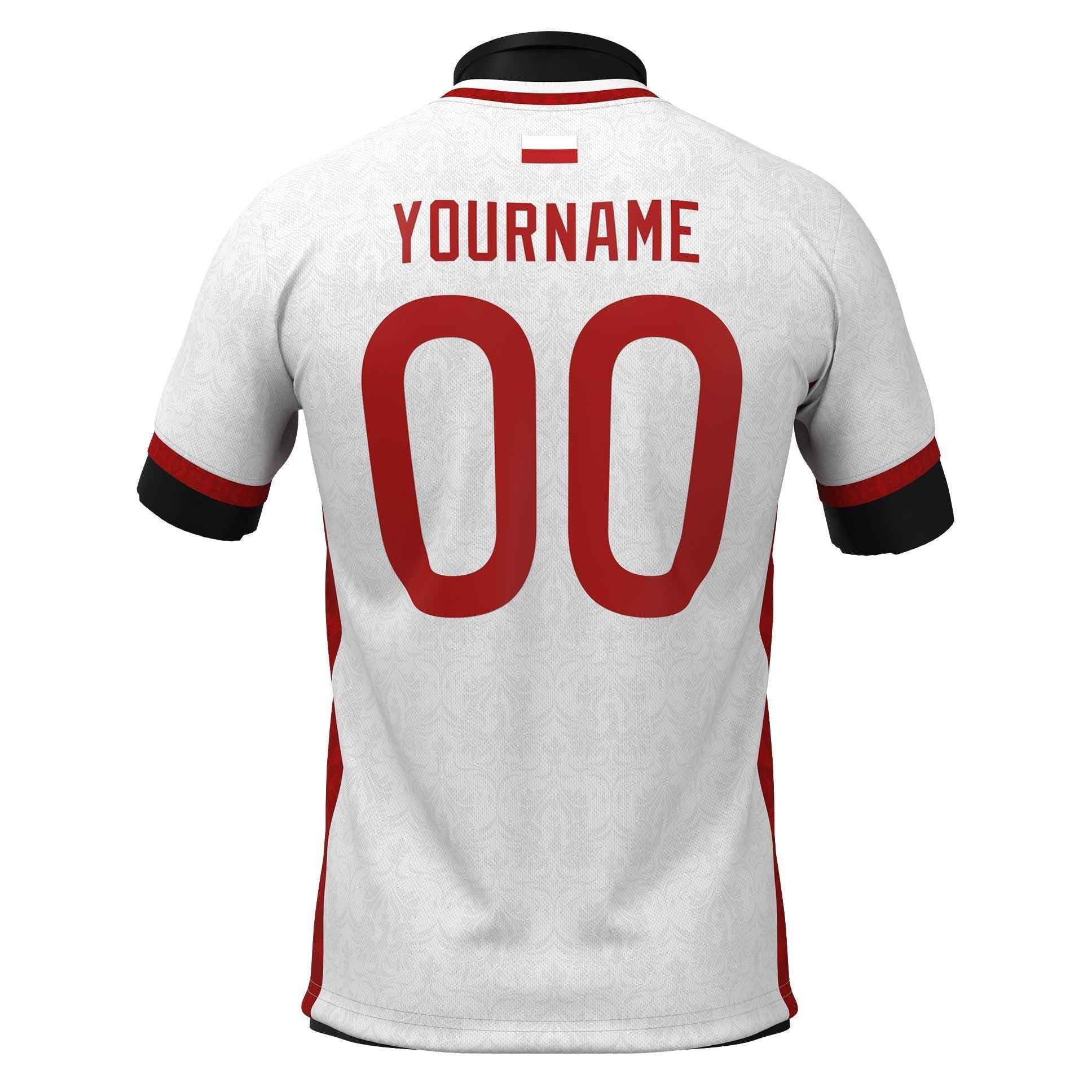 Custom Poland Heritage Custom Football Jersey
