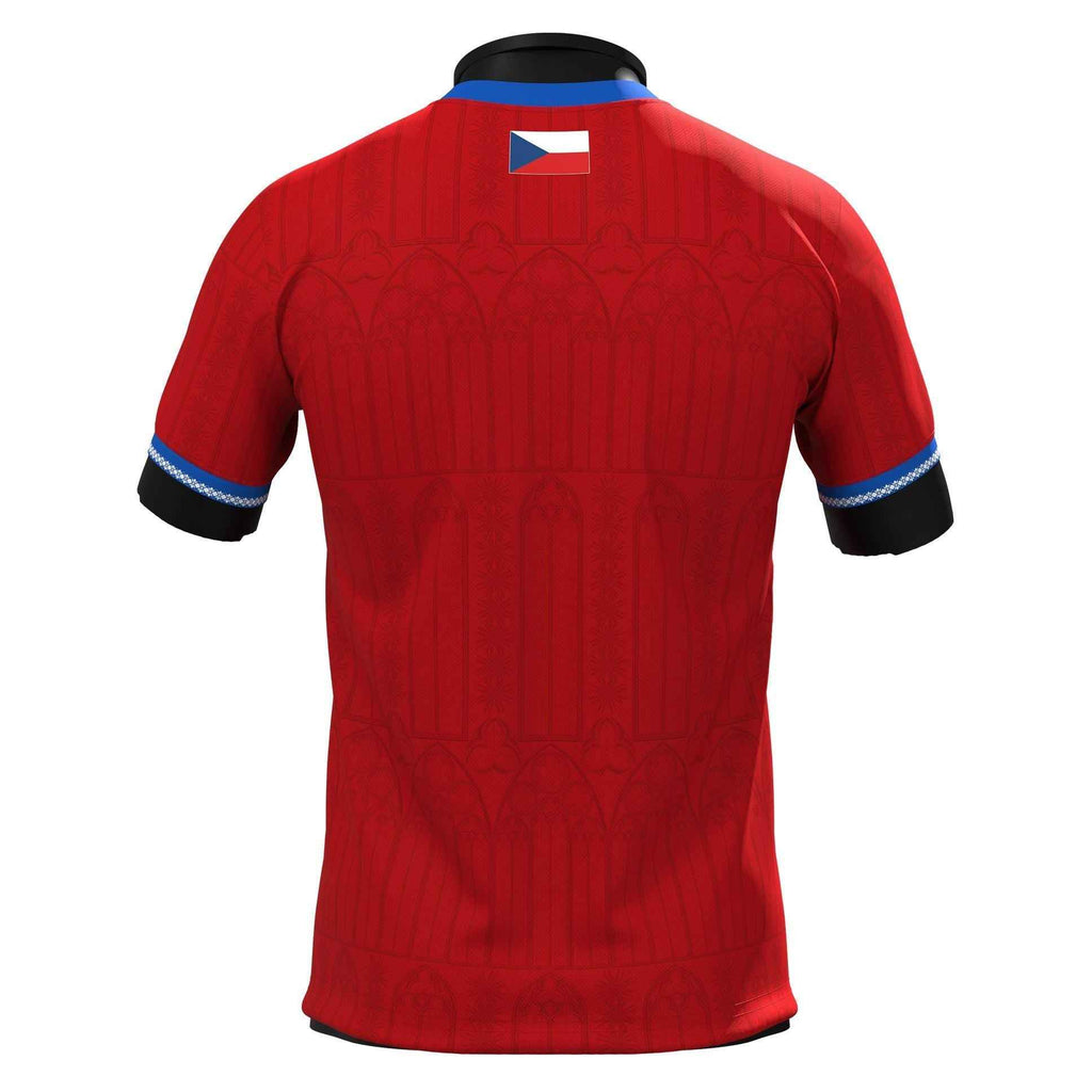 Custom Czech Republic Heritage Custom Football Jersey