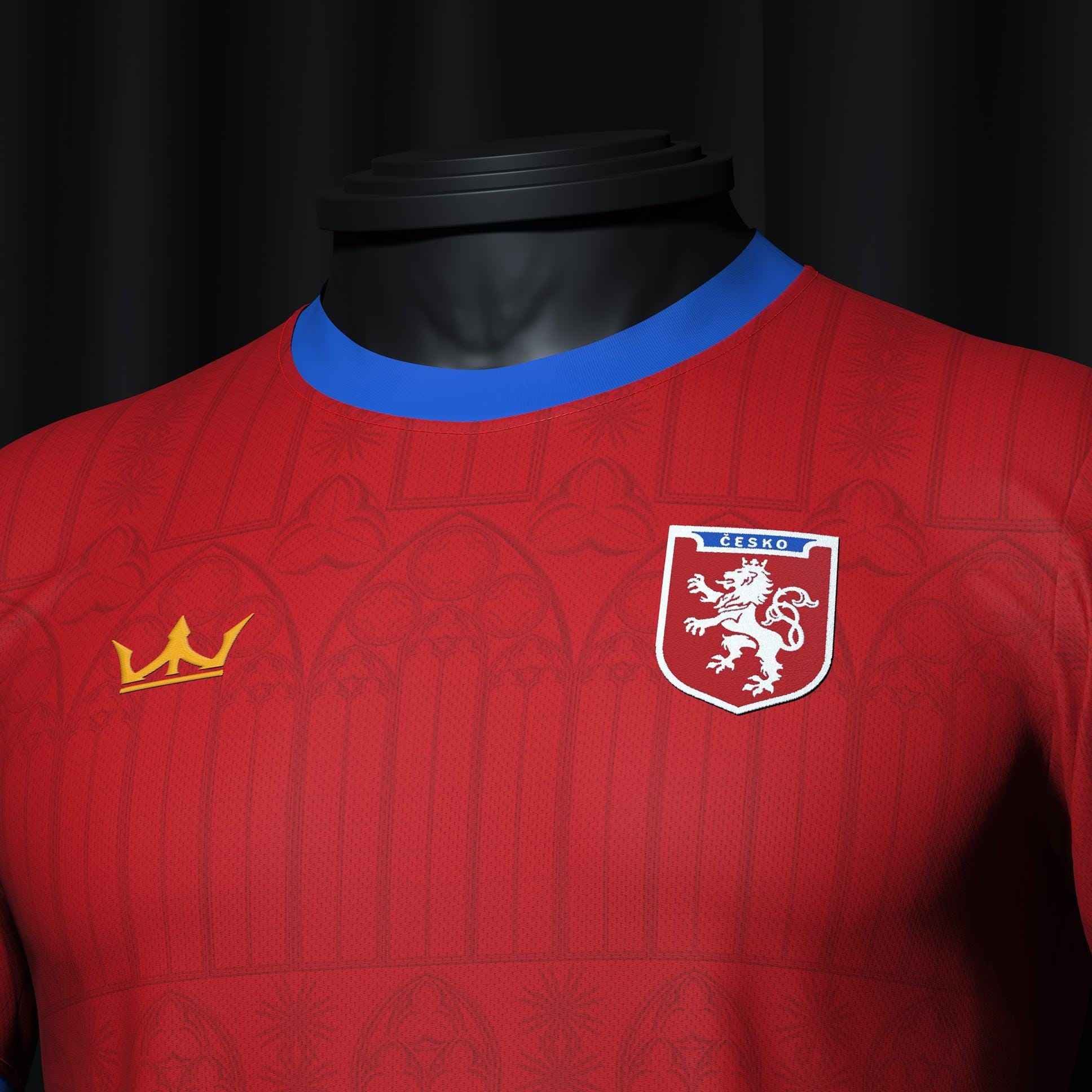 Custom Czech Republic Heritage Custom Football Jersey