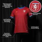 Custom Czech Republic Heritage Custom Football Jersey