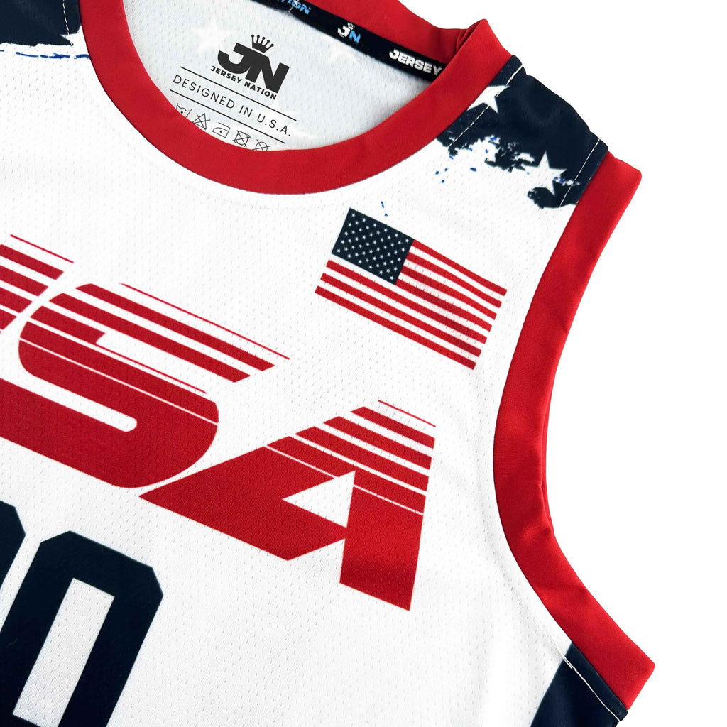 Custom USA Heritage Custom Basketball Jersey