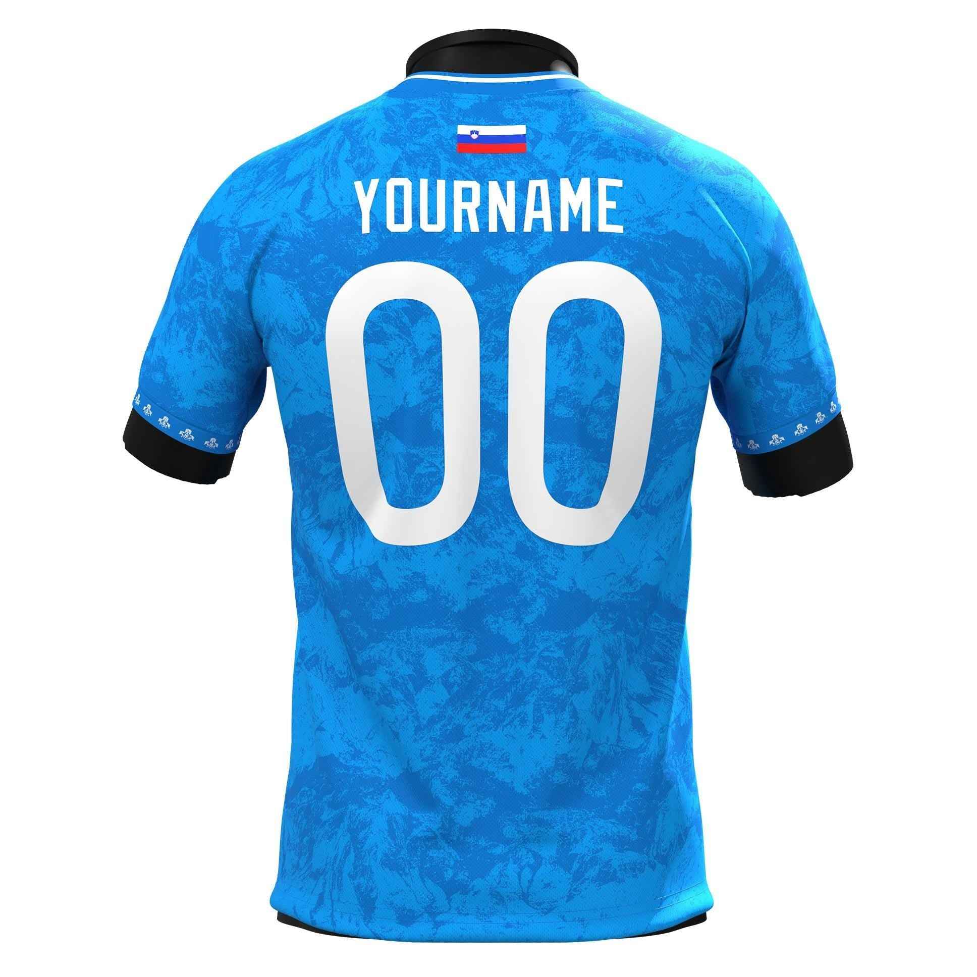 Custom Slovenia Heritage Custom Football Jersey