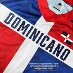 Custom Dominican Republic Heritage Custom Hockey Jersey