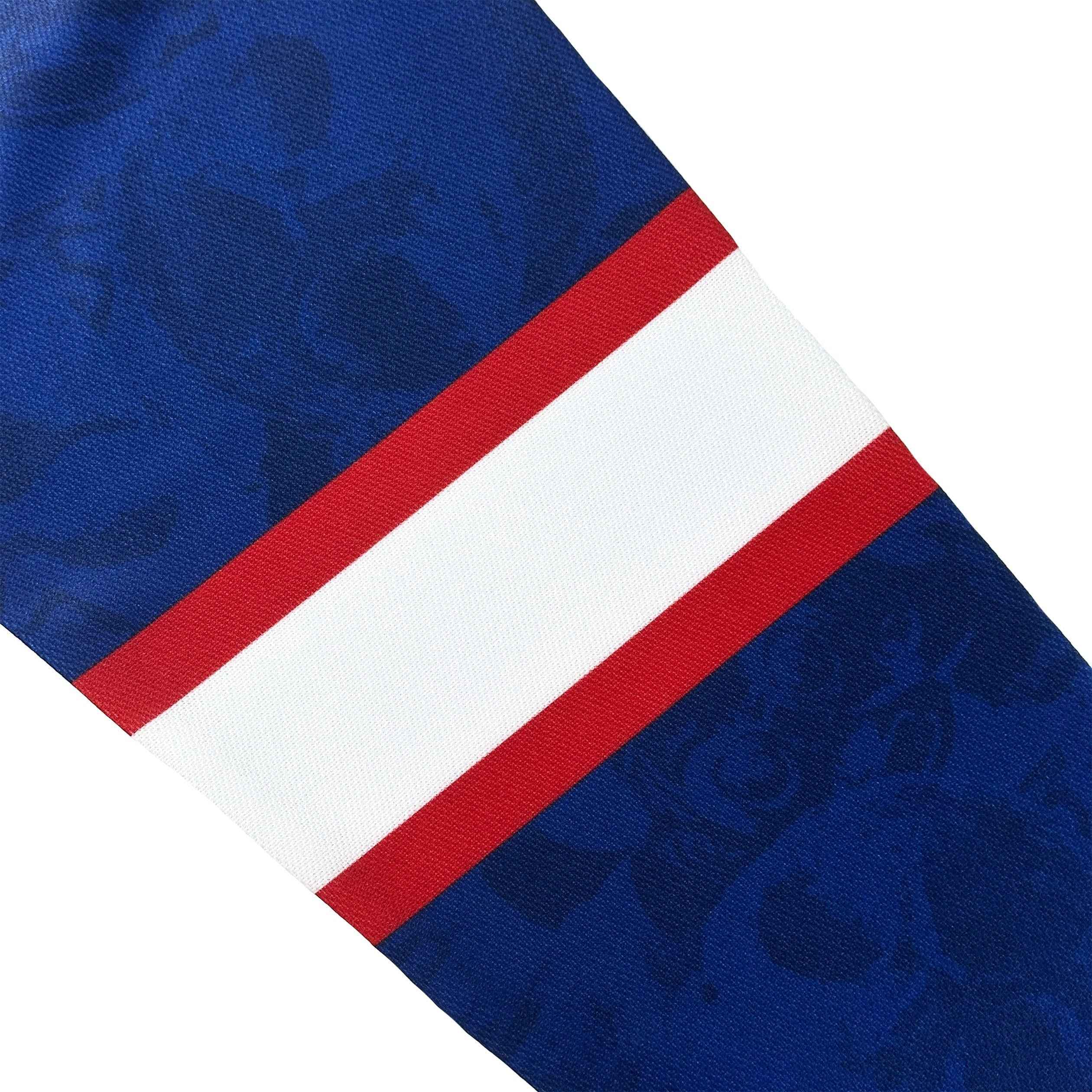 Custom Dominican Republic Heritage Custom Hockey Jersey
