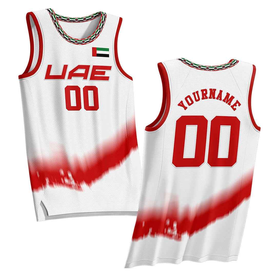 United Arab Emirates Heritage Custom Basketball Jersey