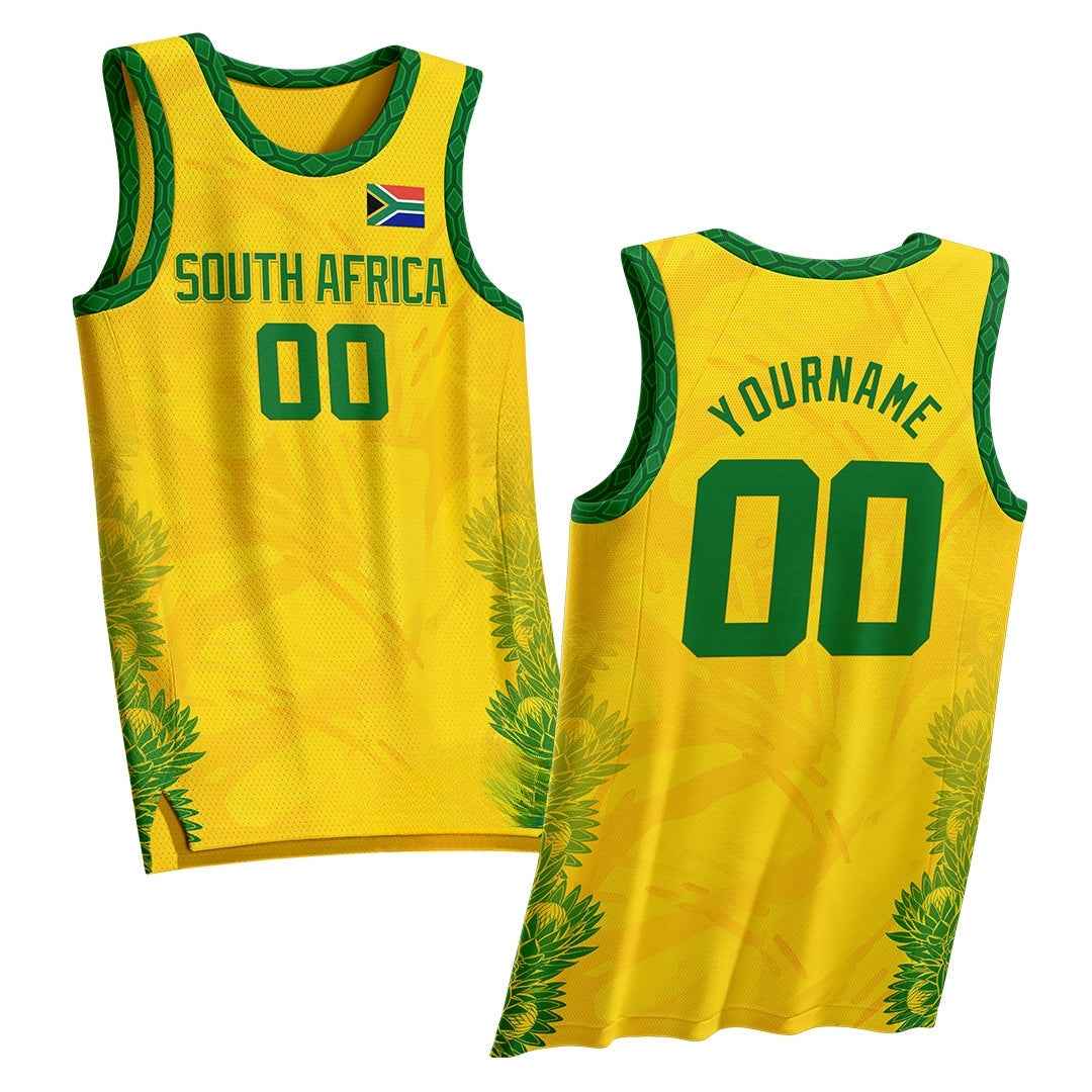 South Africa Heritage Custom Basketball Jersey