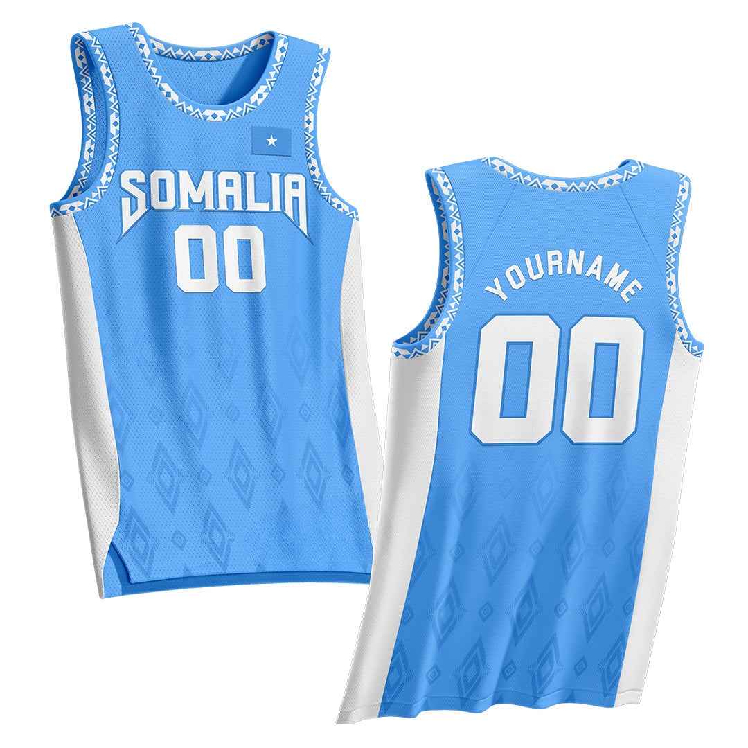 Somalia Heritage Custom Basketball Jersey