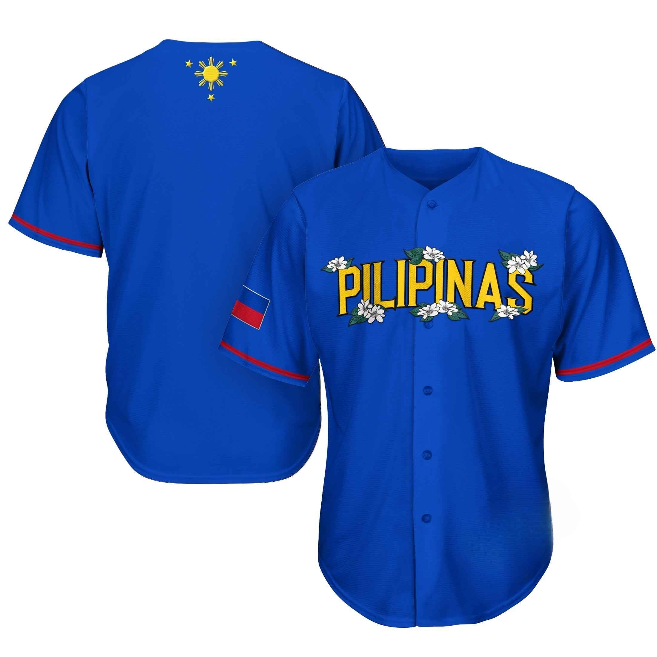 Philippines 'Sampaguita' Baseball Jersey
