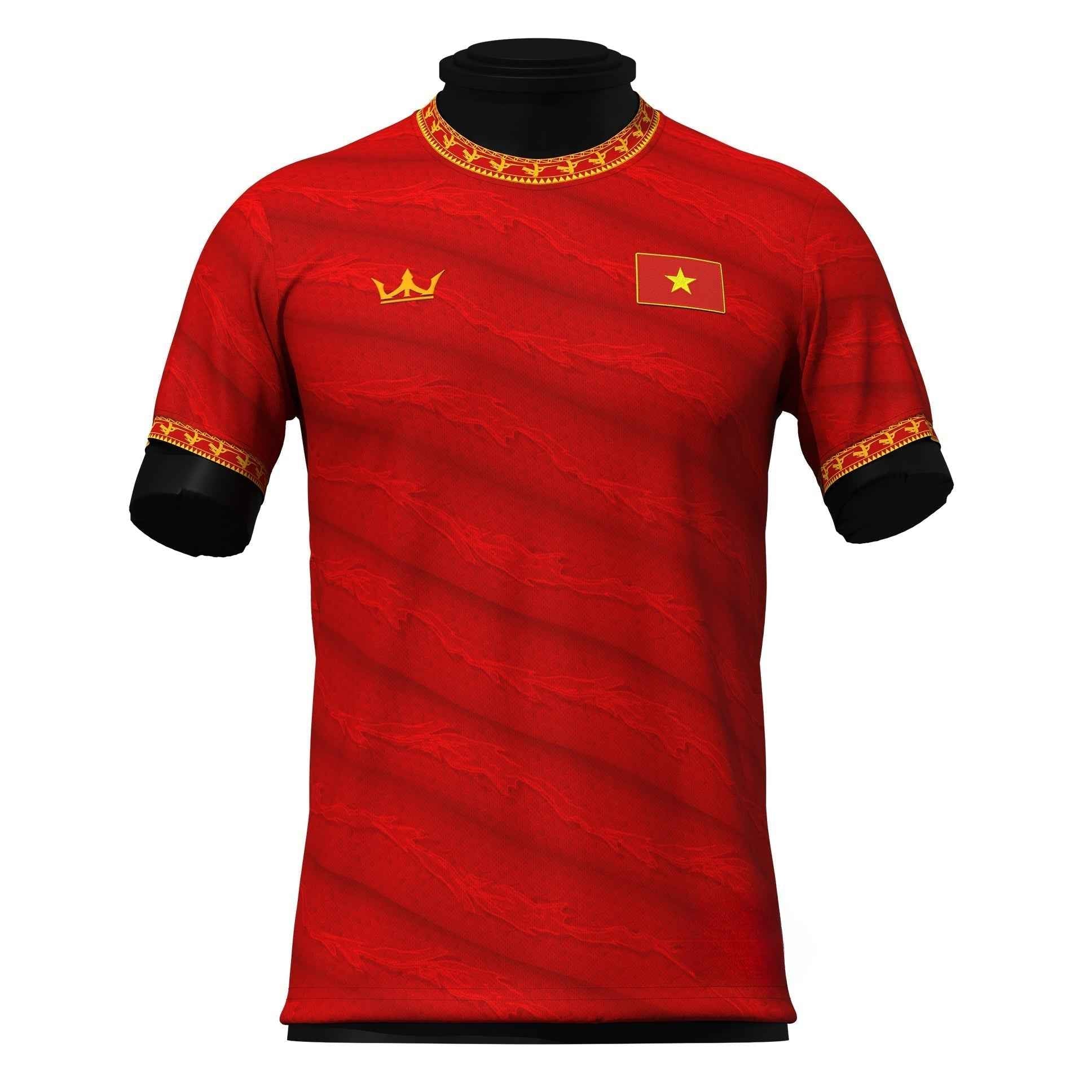 Vietnam Heritage Custom Football Jersey