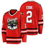 Chicago Shitters 'Eddie' Christmas Style Hockey Jersey