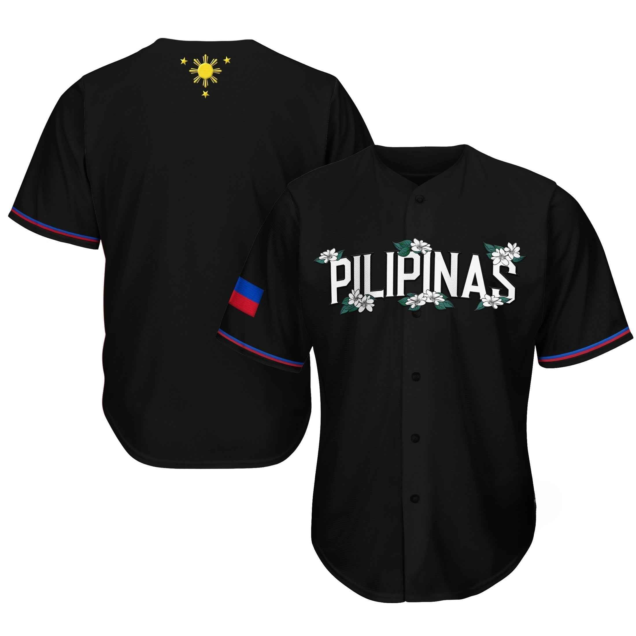 Philippines 'Sampaguita' Baseball Jersey