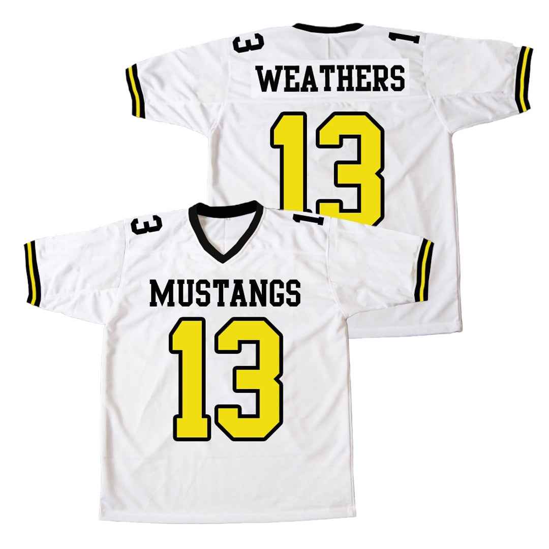 Willie Weathers Mustangs Gridiron Gang Football Jersey