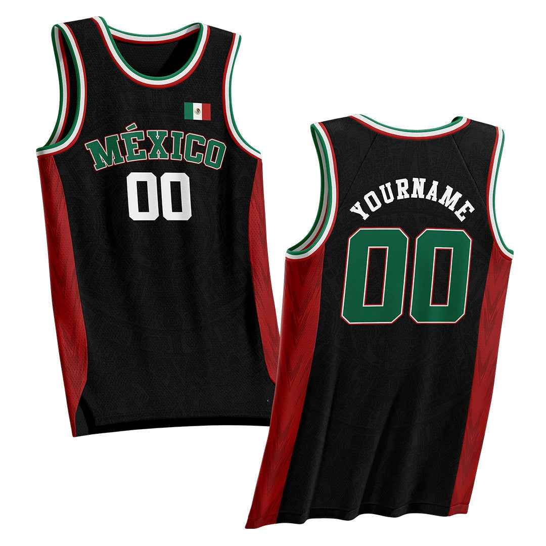 Mexico Heritage Custom Basketball Jersey