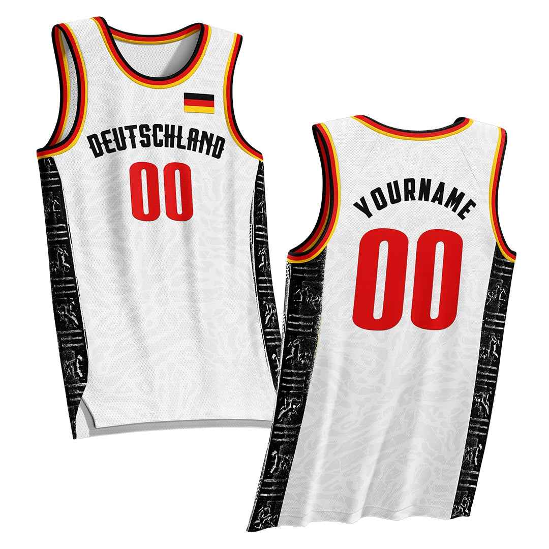 Germany Heritage Custom Basketball Jersey