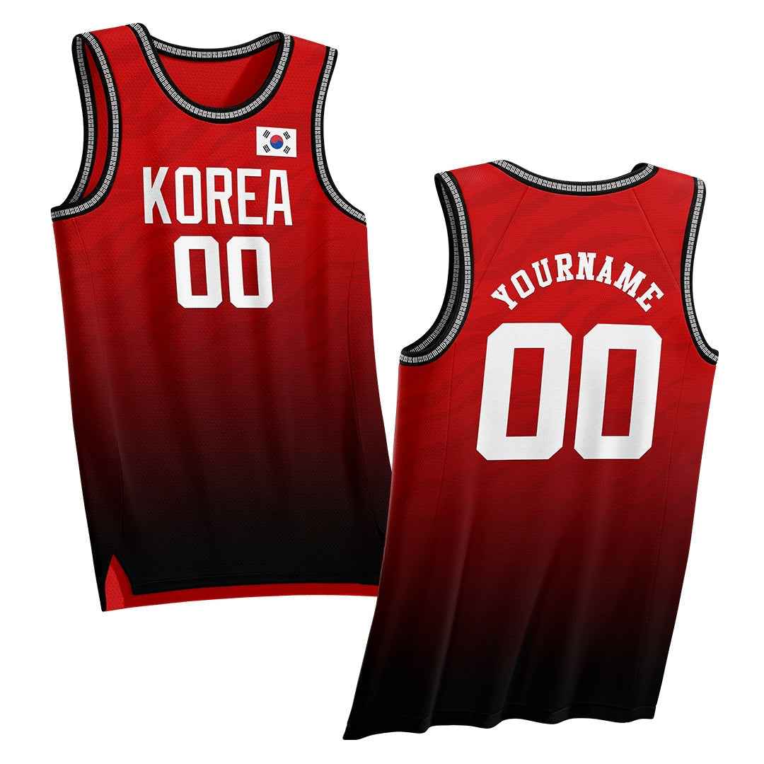 South Korea Heritage Custom Basketball Jersey