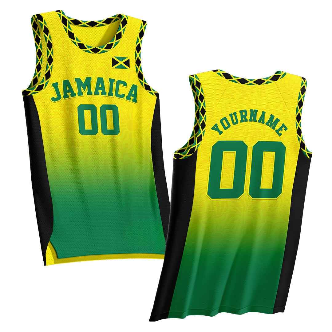 Jamaica Heritage Custom Basketball Jersey