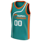 Tropical Custom Basketball Jersey